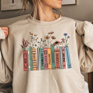 Albums As Books Sweatshirt with the Last Album